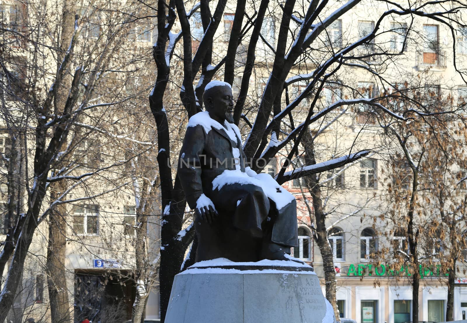 Monument to Abai Kunanbayev