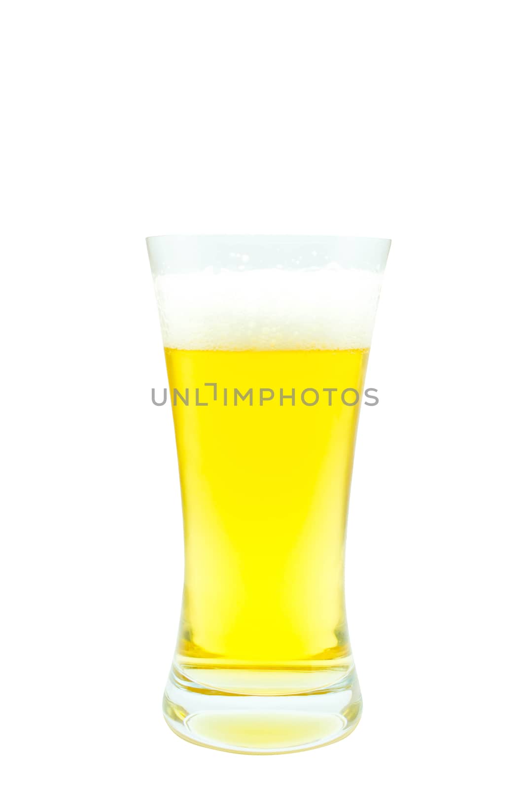 Beer isolated on a white background