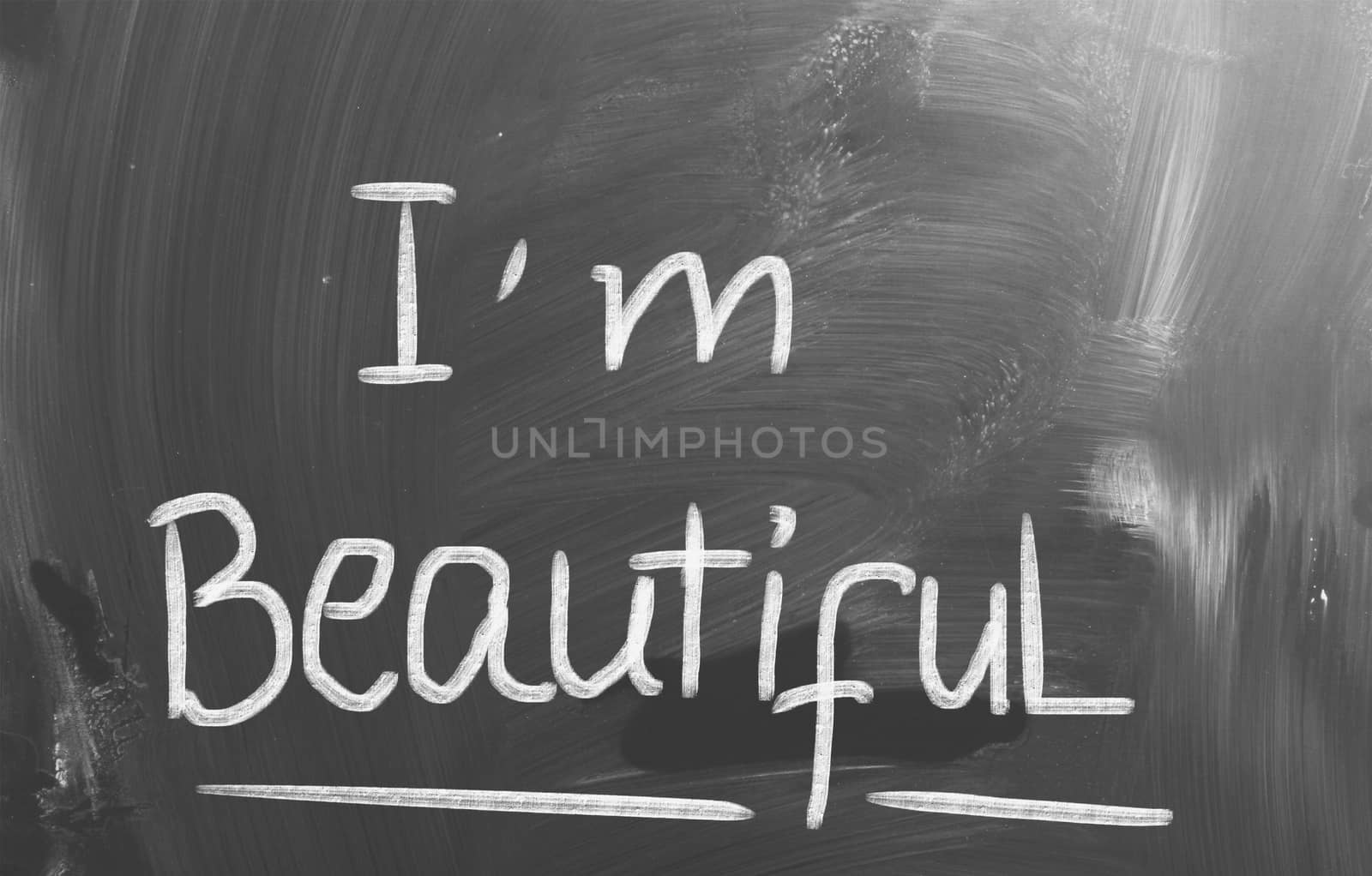 I Am Beautiful Concept