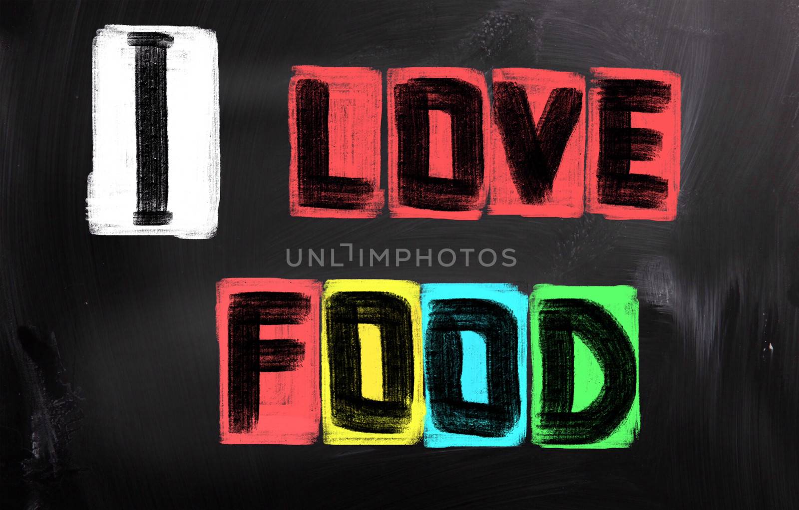 I Love Food Concept by KrasimiraNevenova