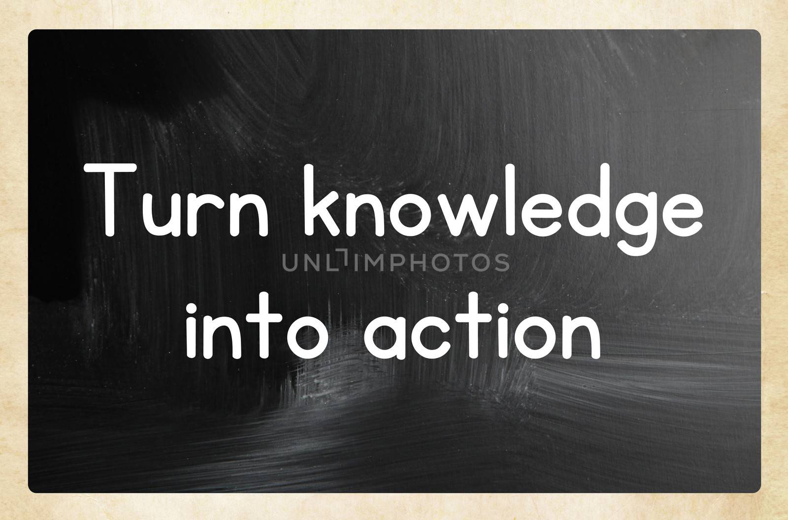 turn knowledge into action concept by nenov