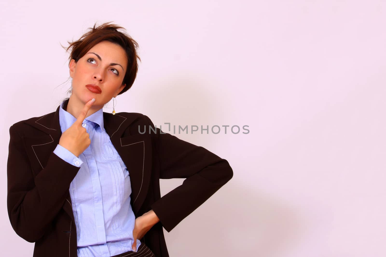 portrait of attractive young businesswoman