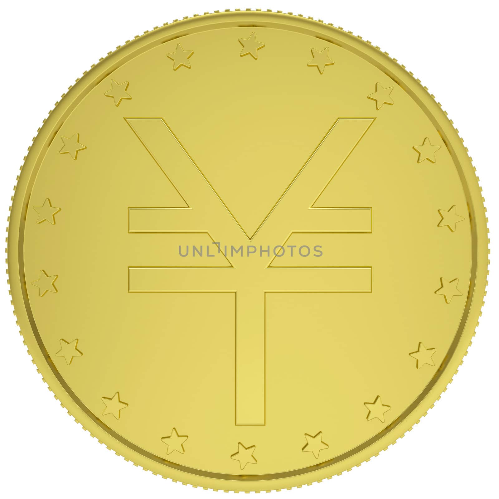 Gold yen by cherezoff