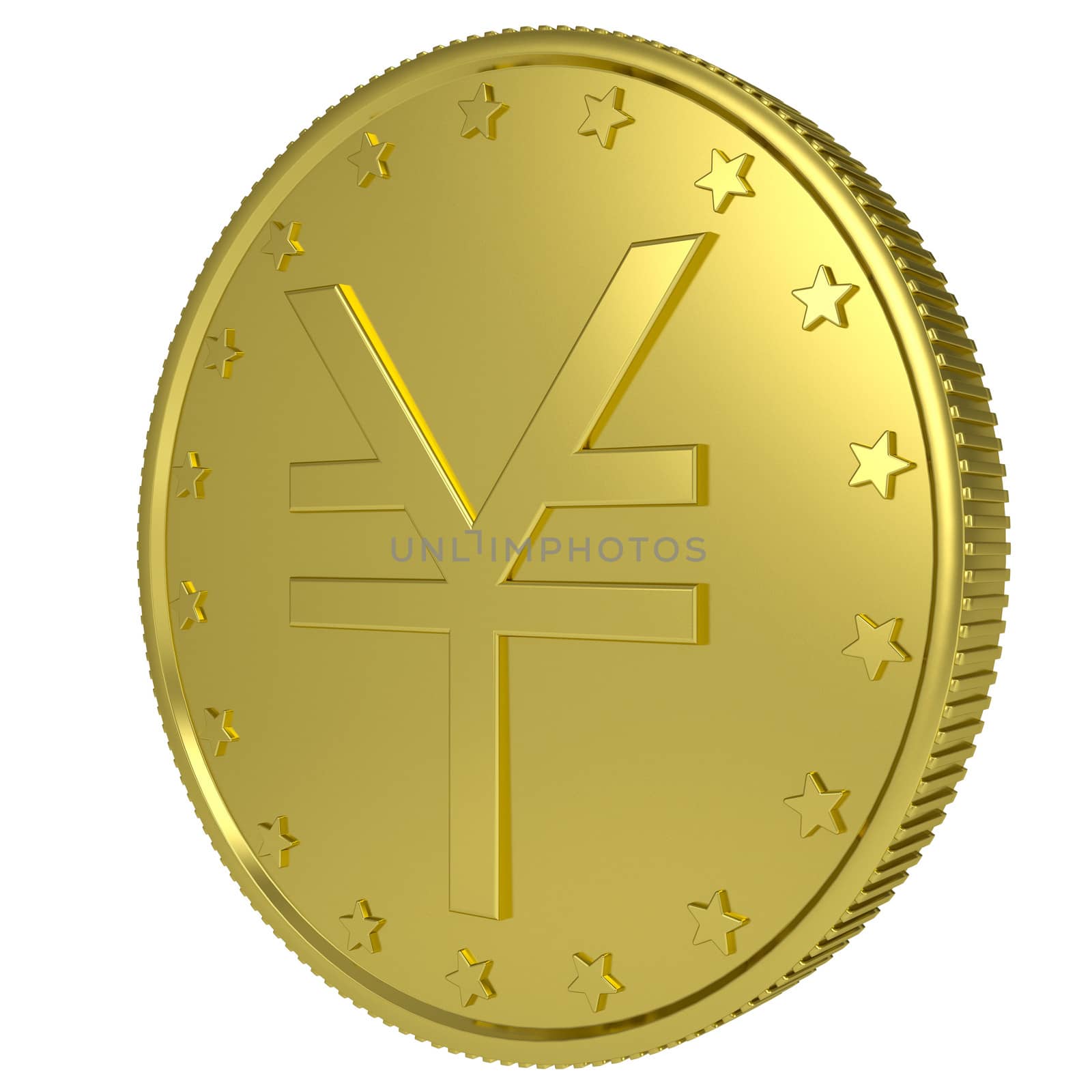 Gold yen by cherezoff