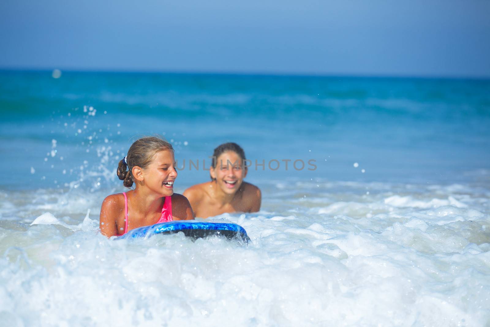 Summer vacation - surfer girls. by maxoliki