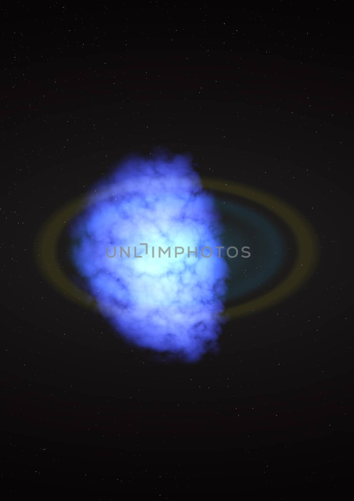 Star field in space, a nebulae and a gas congestion. "Elements of this image furnished by NASA".