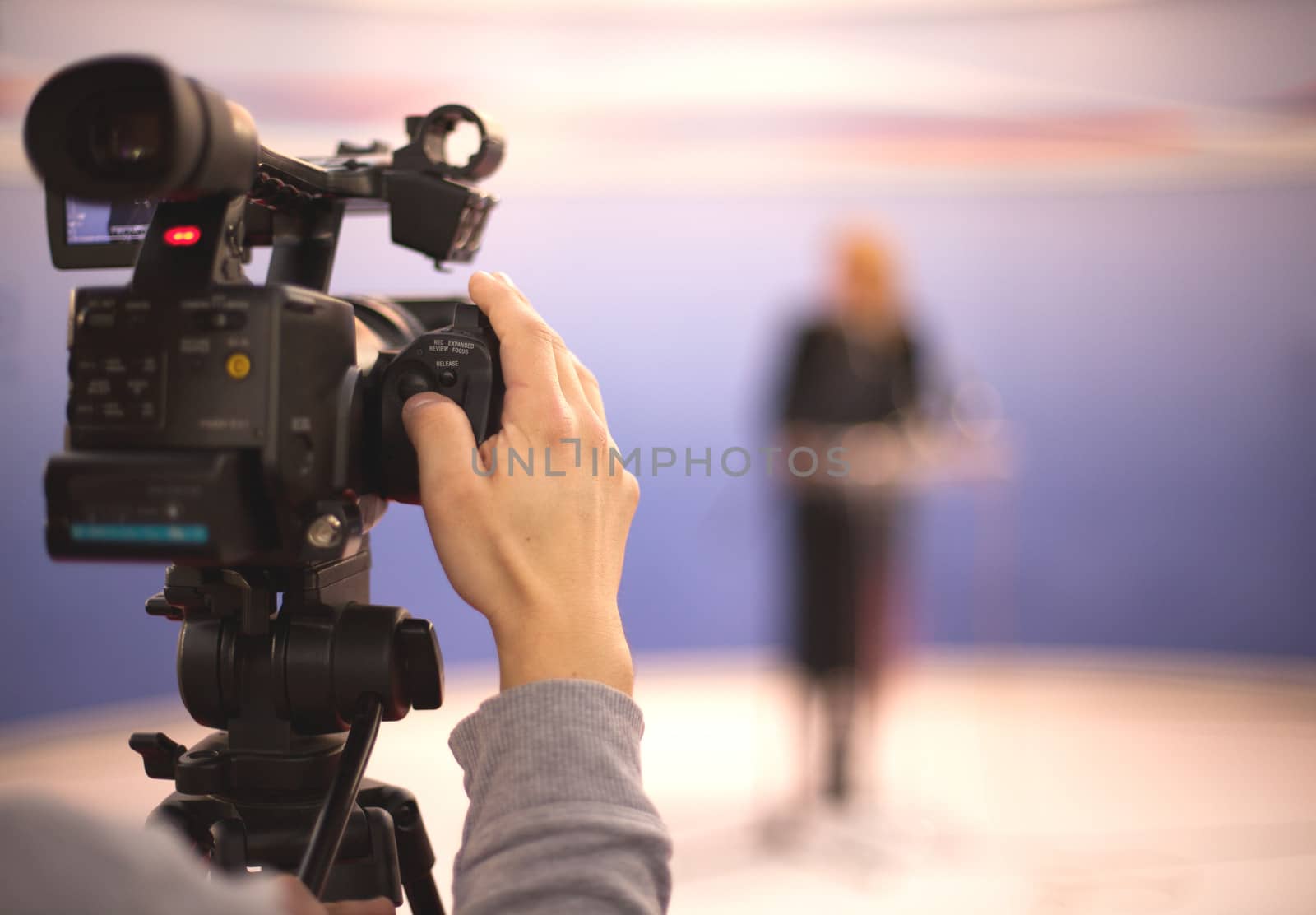 Covering an event with a video camera