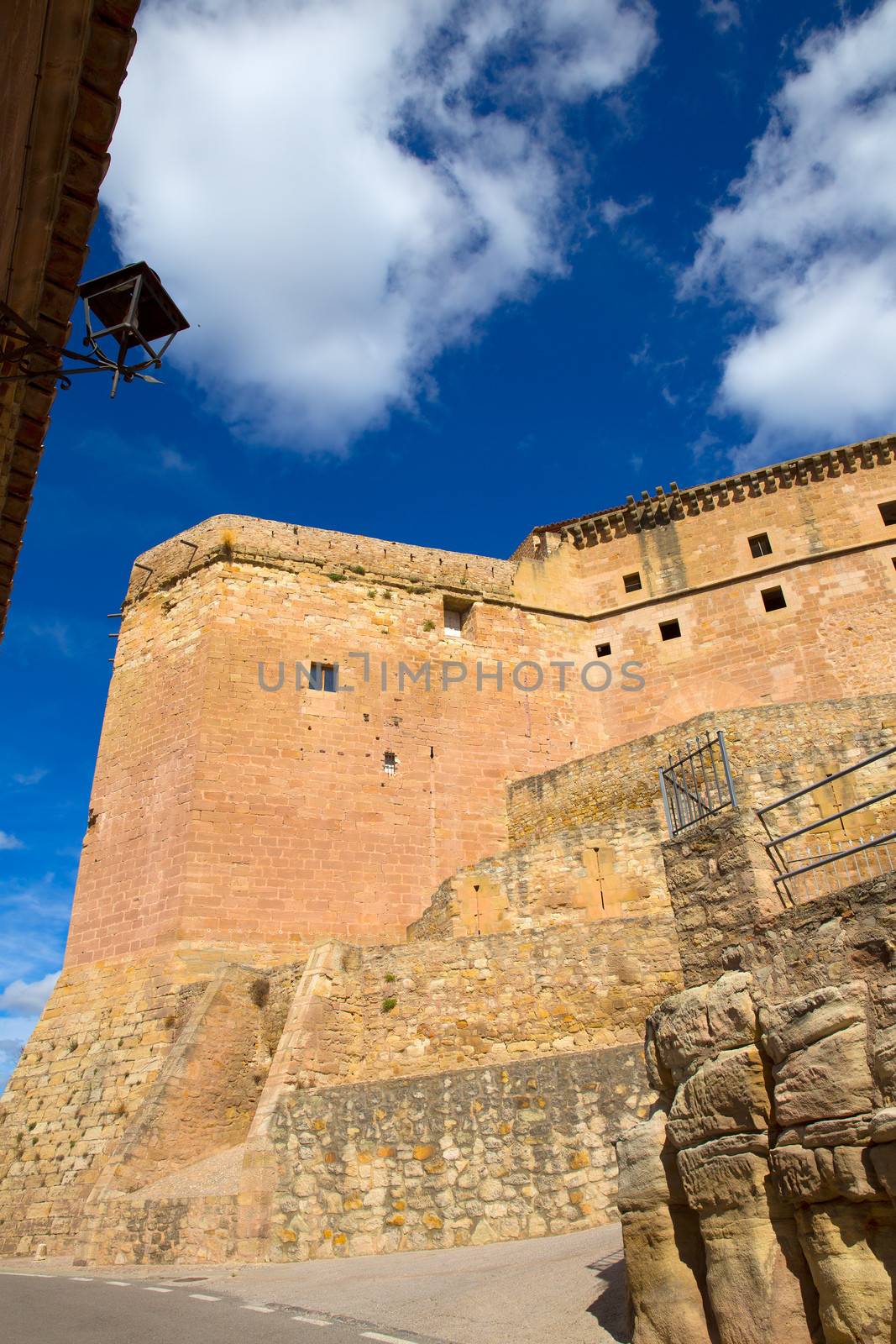 Mora de Rubielos Teruel Muslim Castle in Aragon Spain by lunamarina