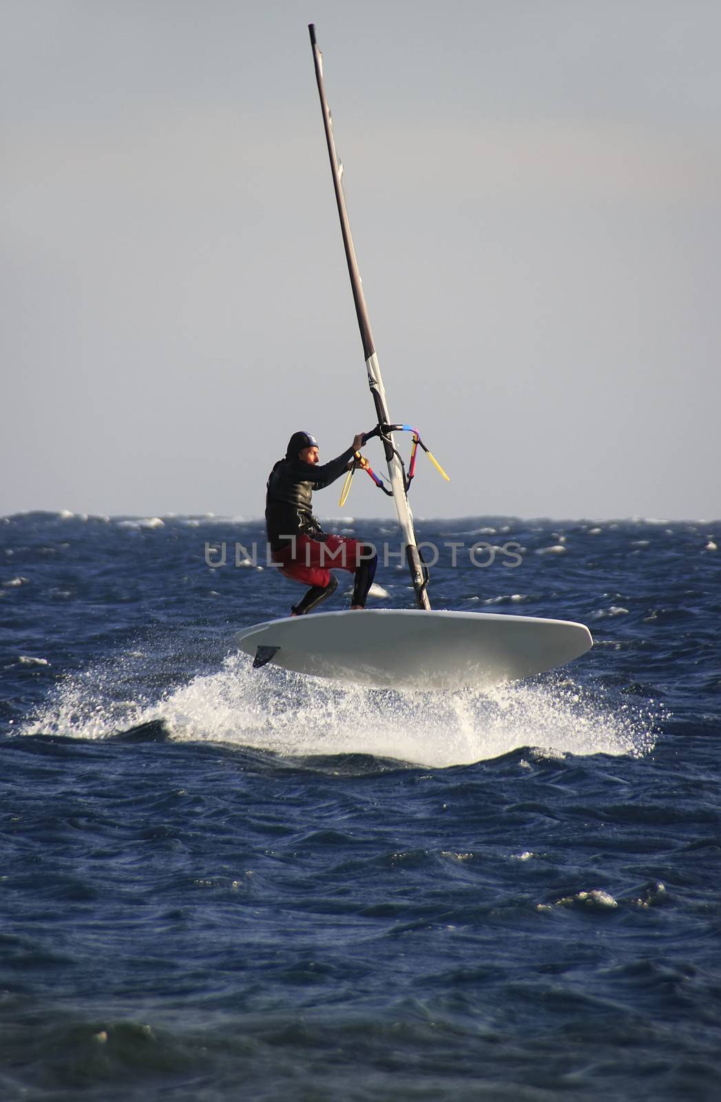 Windsurfer in Dahab by donya_nedomam