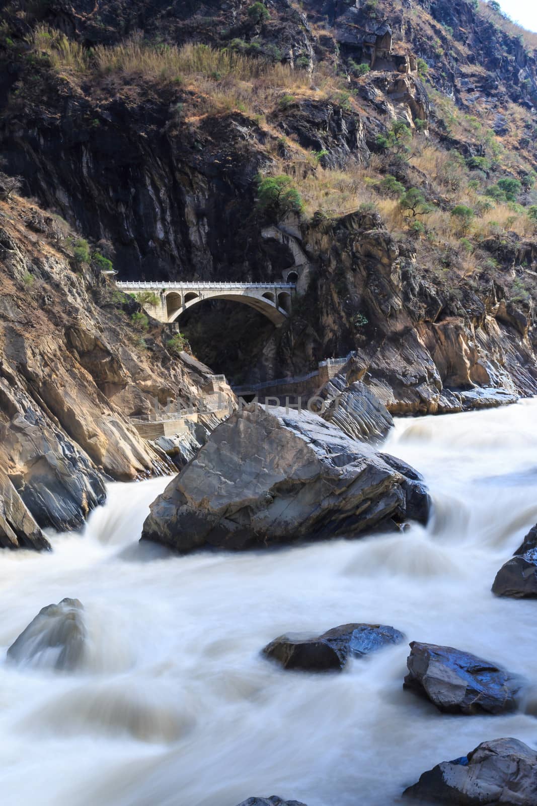 Tiger Leaping Gorge in Lijiang, Yunnan Province, China