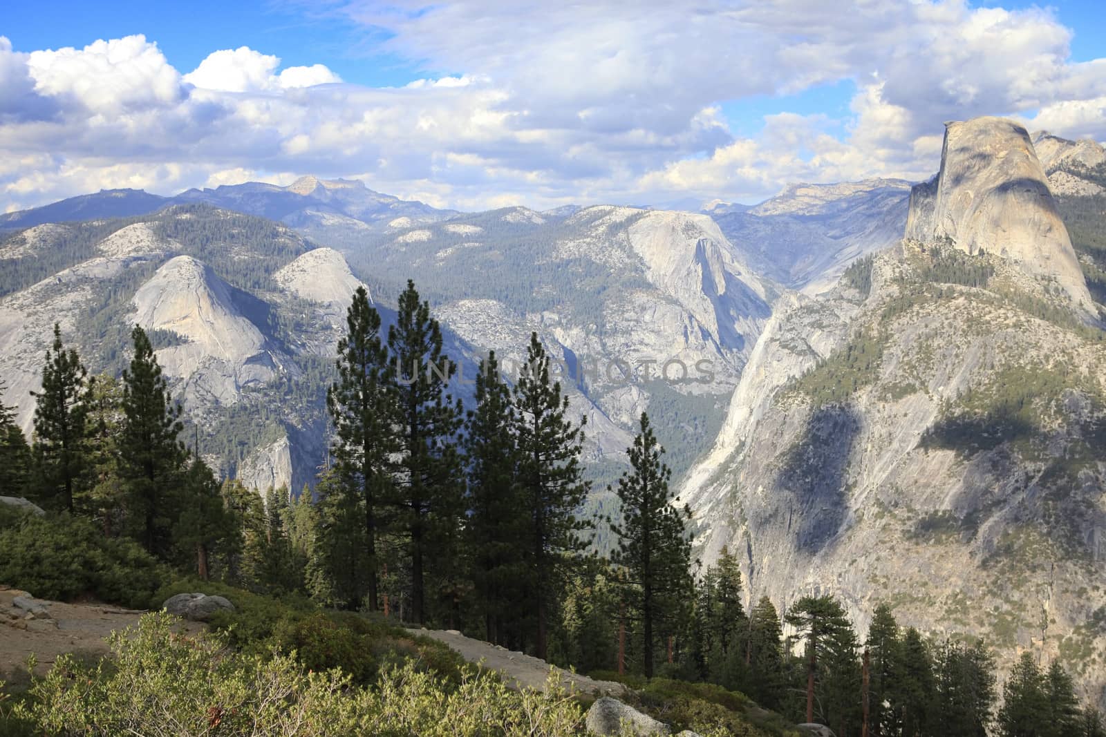 Yosemite National Park in California. United States of America