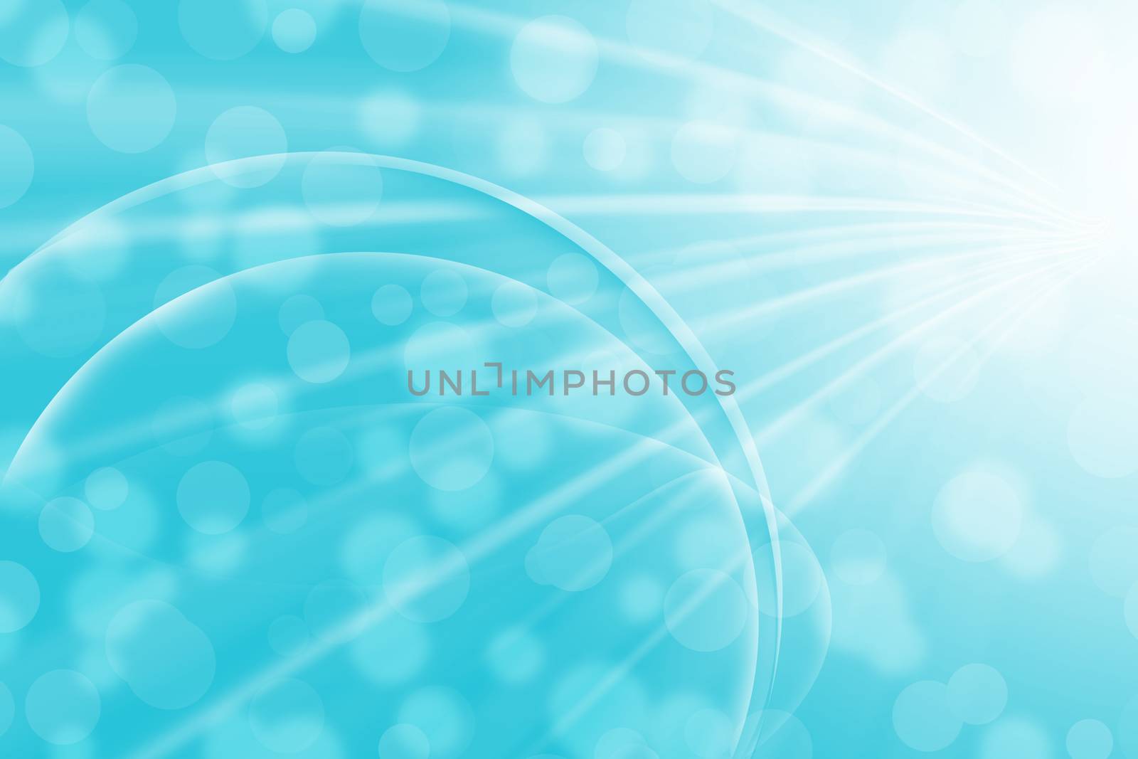 blue abstract light with glowing background