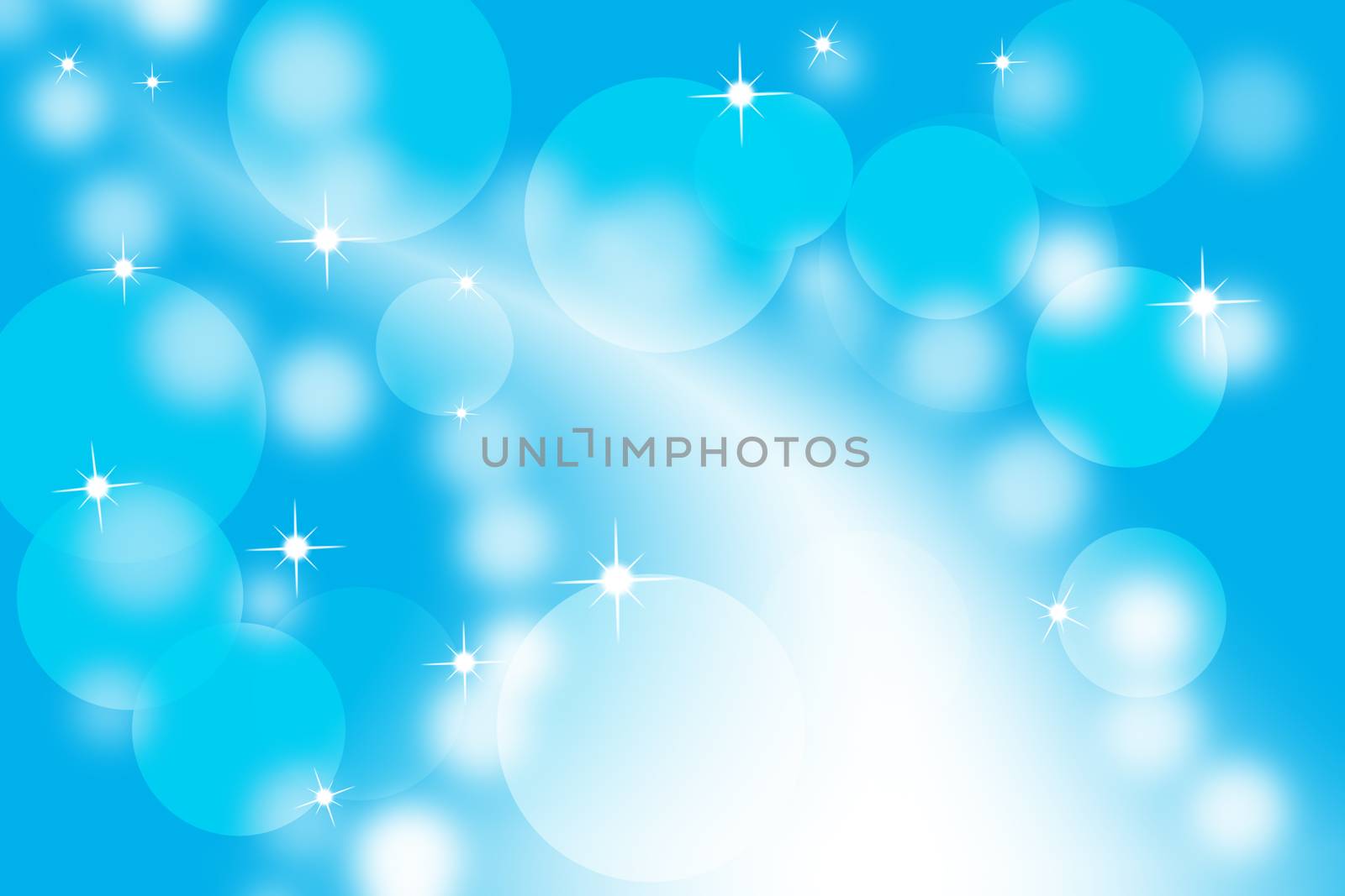 blue abstract glowing background