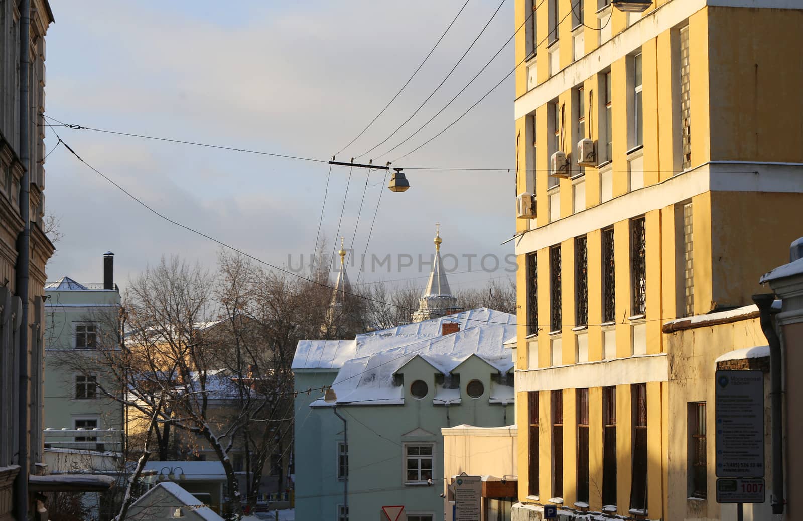 Old street in Moscow