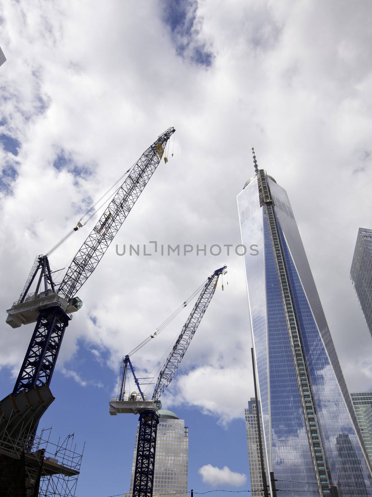 Building the Freedom Tower in lower Manhattan, New York City, USA.
Photo taken on: September 29th, 2013
Terrorism attacks on September 11, 2001 in Manhattan, NY.