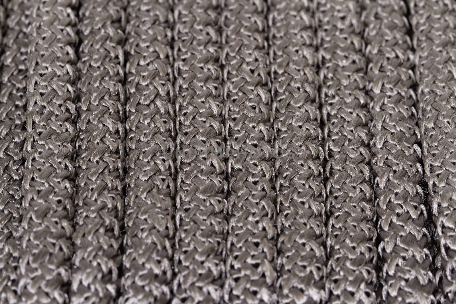 Black rope as background