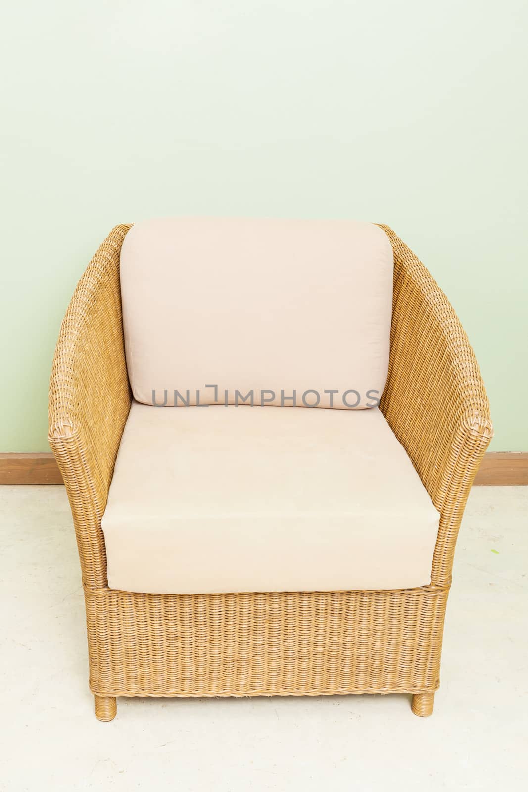 sofa furniture weave bamboo chair