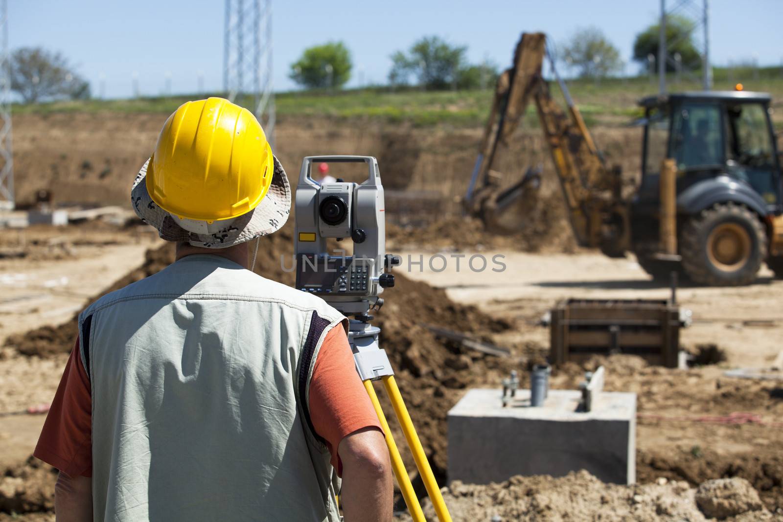 Construction site by wellphoto