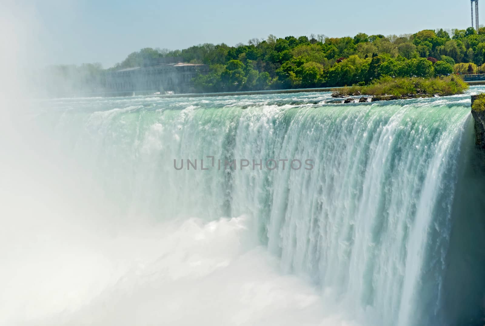 Horseshoe Falls in Niagara, Ontario, Canada
