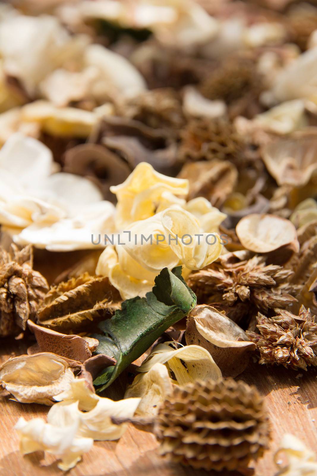 Potpourri,Dry flowers by ponsulak