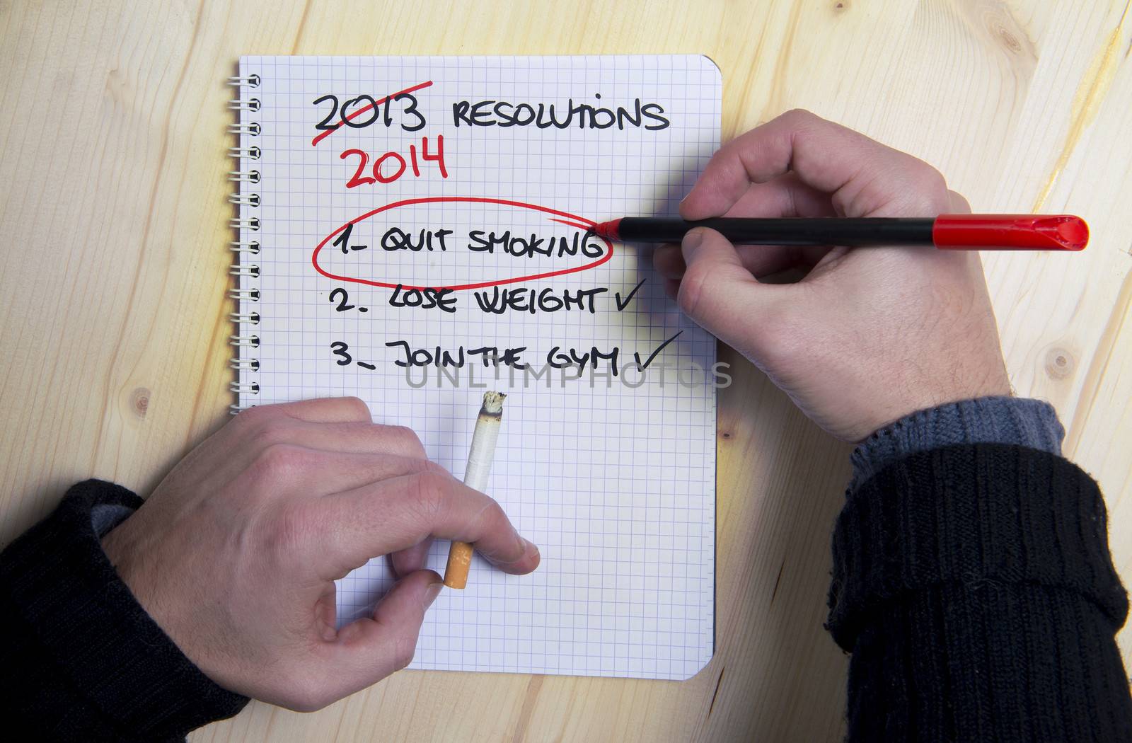 Last Years New Year Resolution list failed by ocusfocus