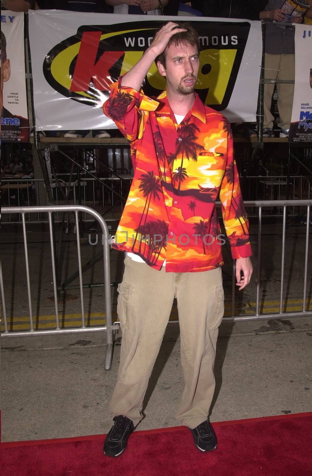 Tom Green at the premiere of 20th Century Fox's "ME, MYSELF AND IRENE" in Westwood, 06-15-00
