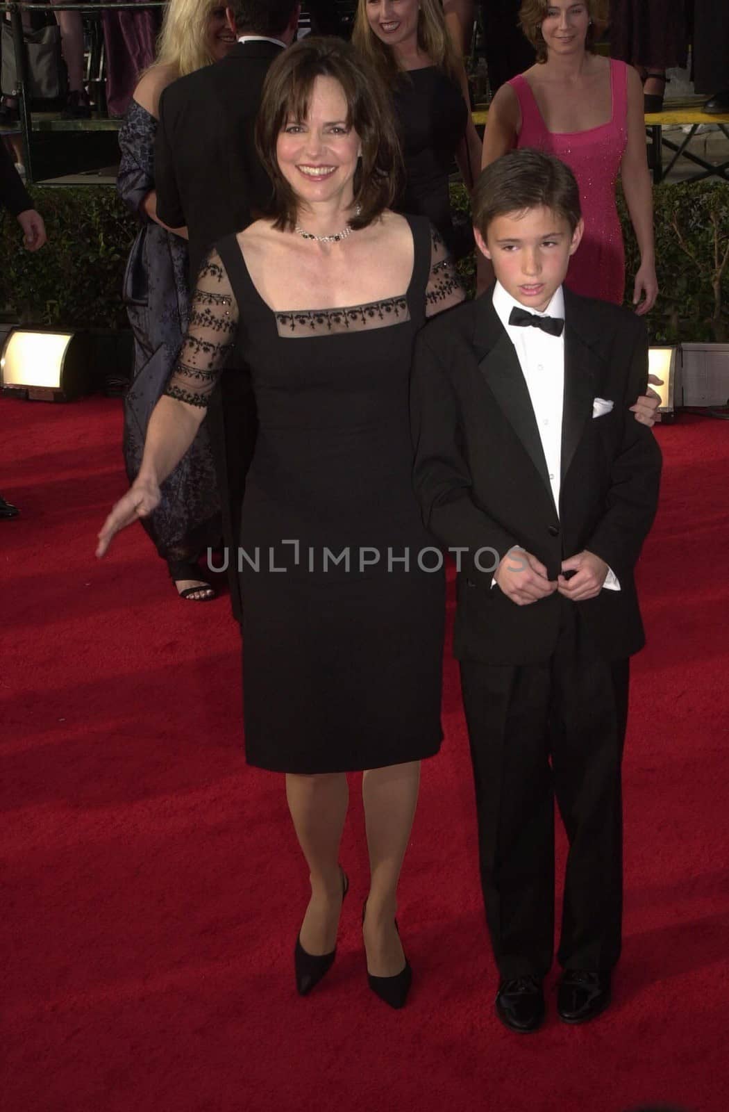 Sally Field and son Samuel at the 6th Annual Screen Actors Guild Awards, Shrine Auditorium, 03-12-00