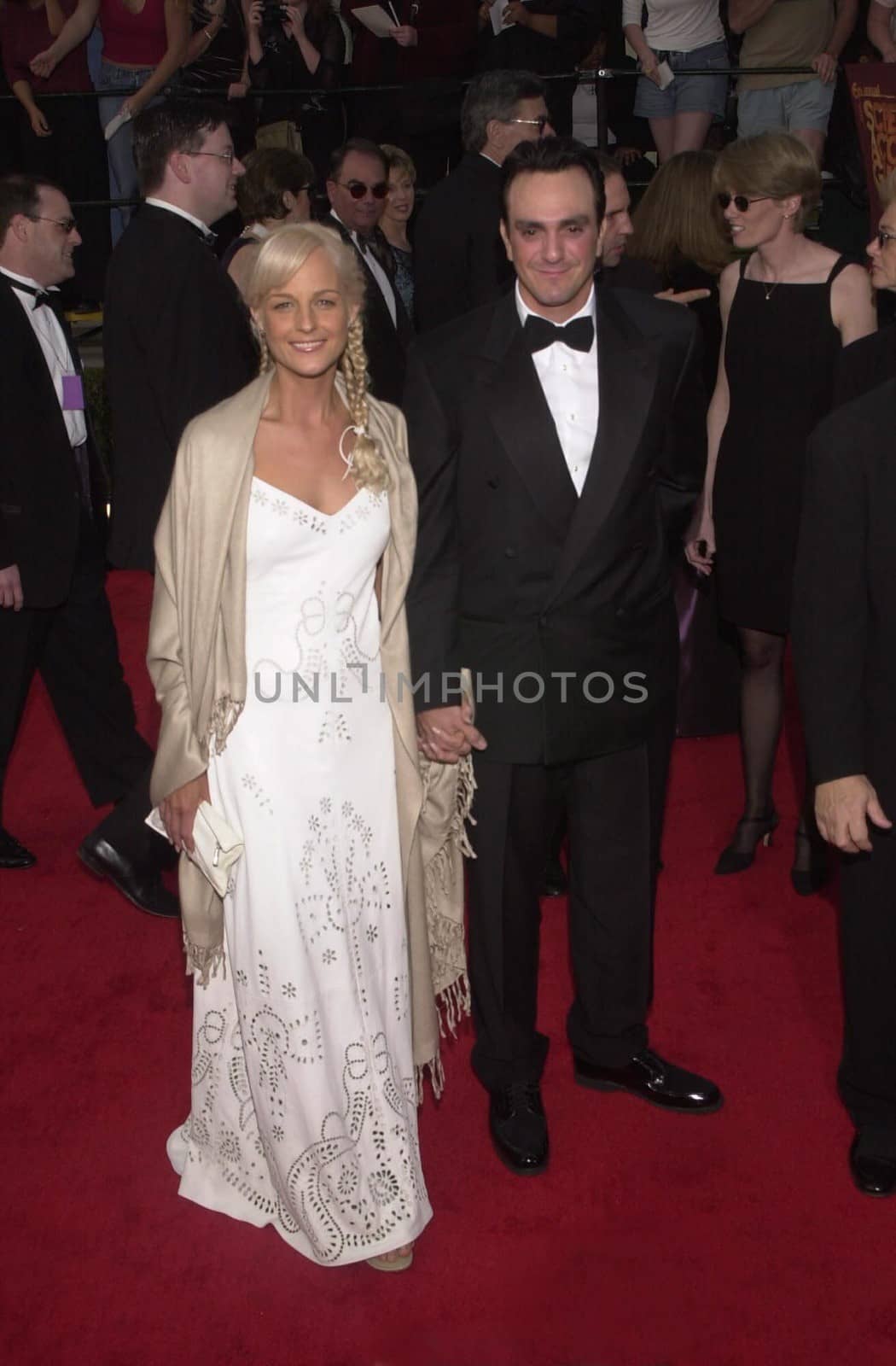 Helen Hunt and Hank Azaria at the 6th Annual Screen Actors Guild Awards, Shrine Auditorium, 03-12-00