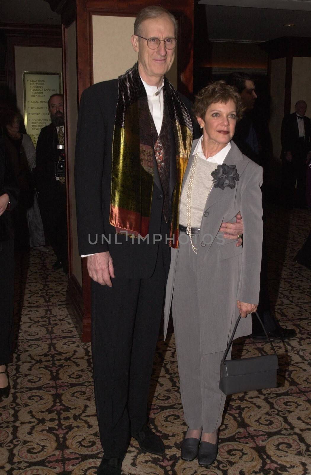 James Cromwell and wife Julie at the 2000 Golden Laurel Awards, Beverly Hills, 03-02-00