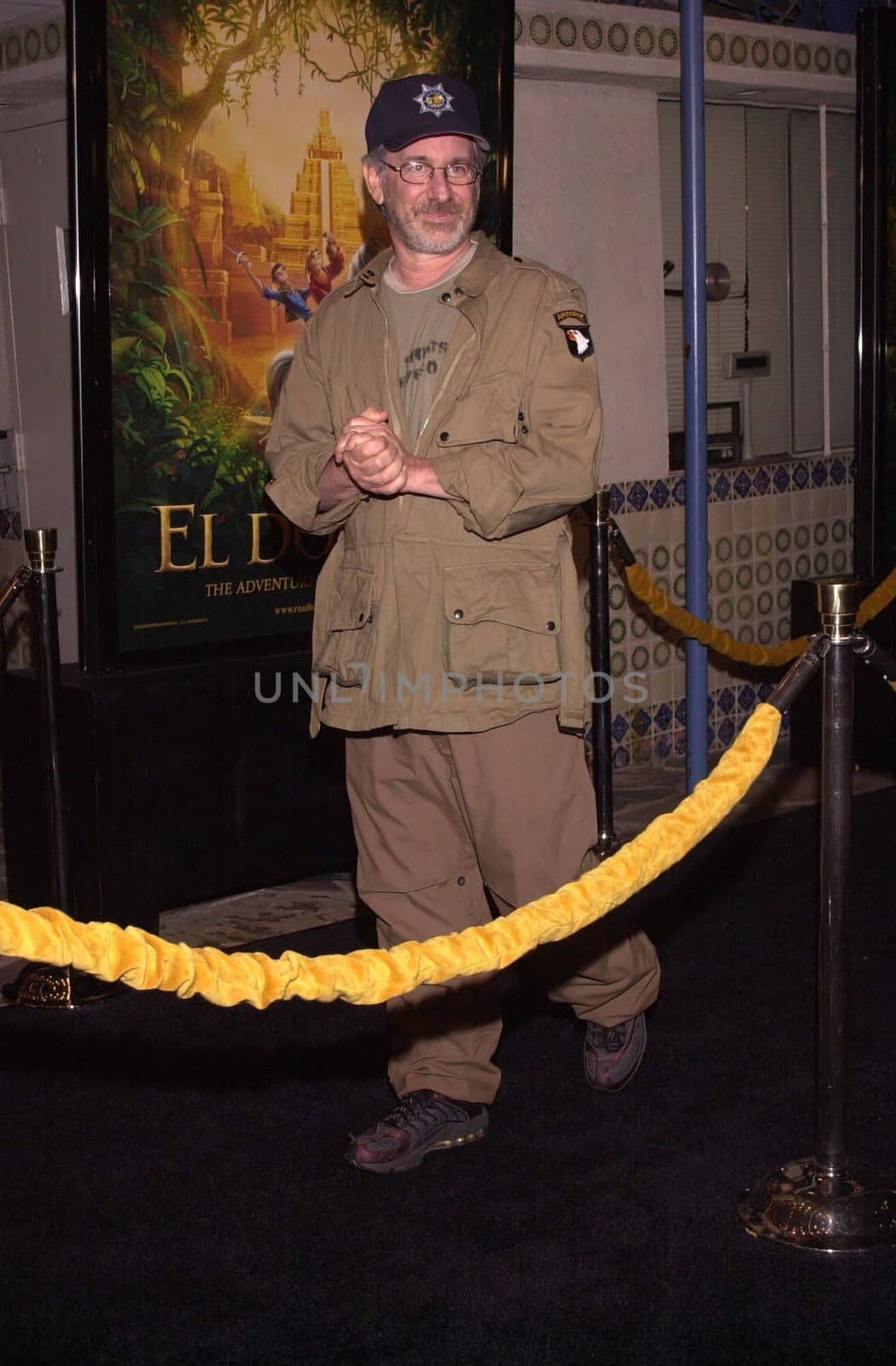 Steven Spielberg at the premiere of Dreamwork's "THE ROAD TO EL DORADO" in Westwood, 03-29-00
