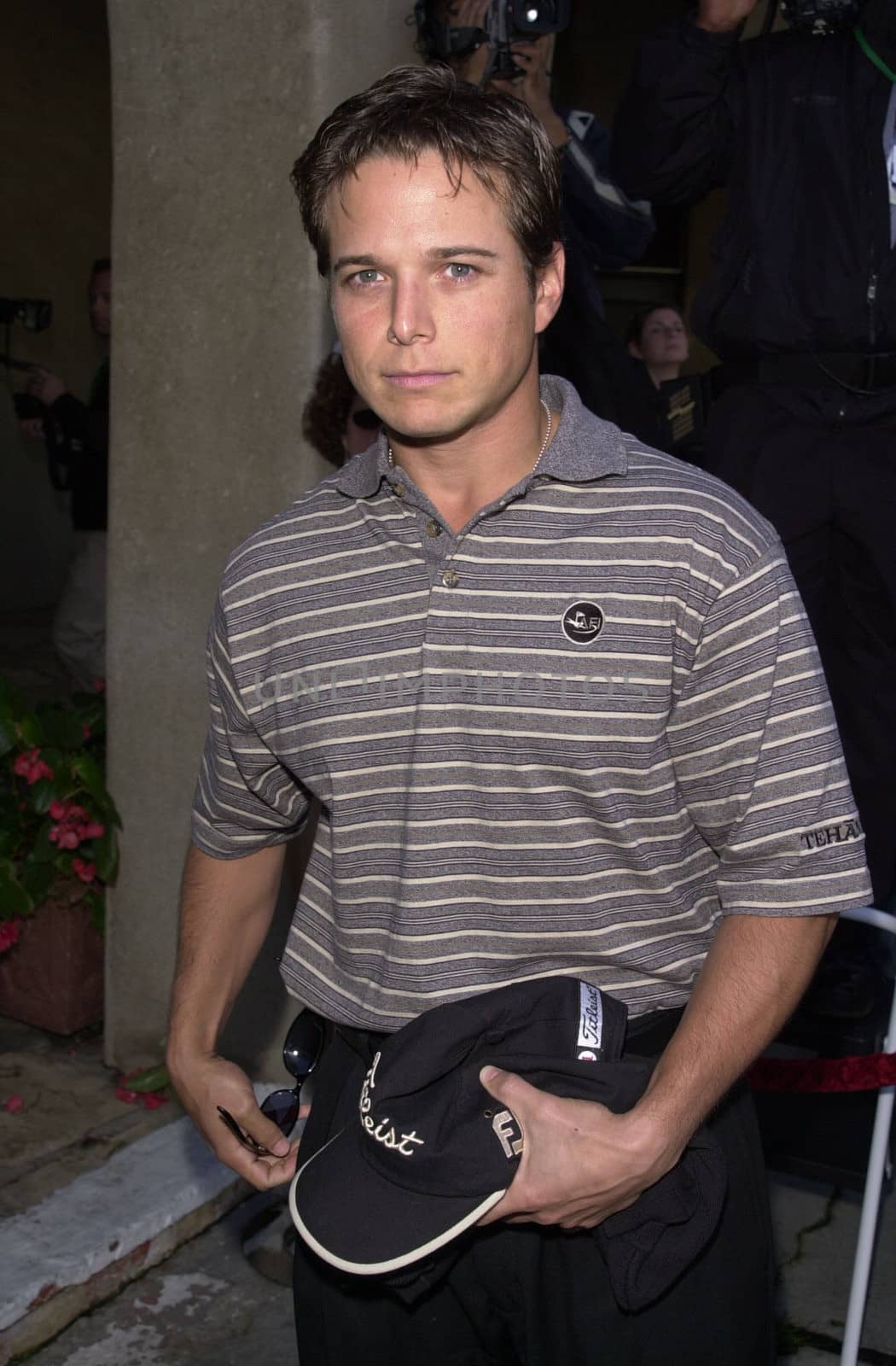 Scott Wolfe at the AFI Golf Tournament, Pacific Palisades, 10-30-00