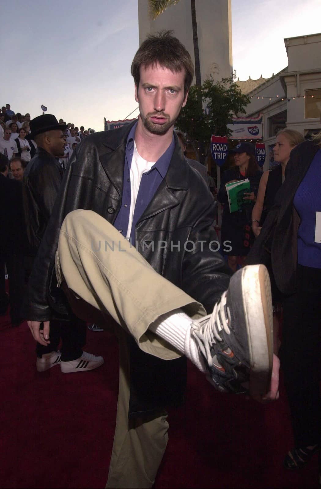 Tom Green at the premiere of Dreamwork's "ROAD TRIP" in Westwood, 05-11-00