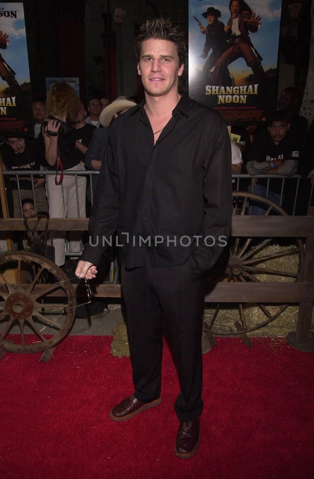 David Boreanaz at the premiere of Touchstone's "Shanghai Noon" in Hollywood, 05-23-00