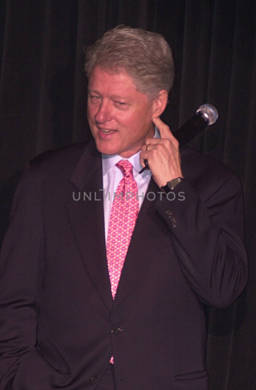 Bill Clinton at the 2001 Radio and Records Convention, Century Pl;aza Hotel, Century City, 06-14-01