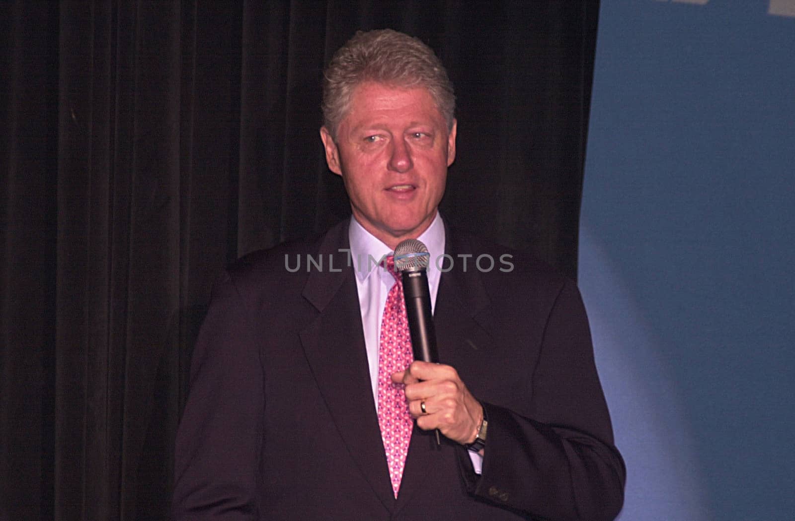 Bill Clinton at the 2001 Radio and Records Convention, Century Pl;aza Hotel, Century City, 06-14-01