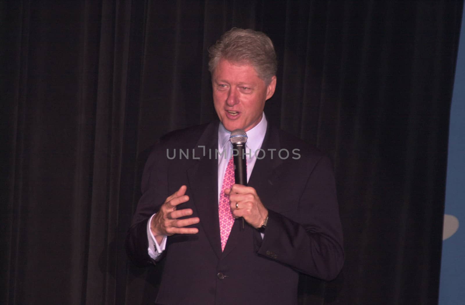 Bill Clinton at the 2001 Radio and Records Convention, Century Pl;aza Hotel, Century City, 06-14-01