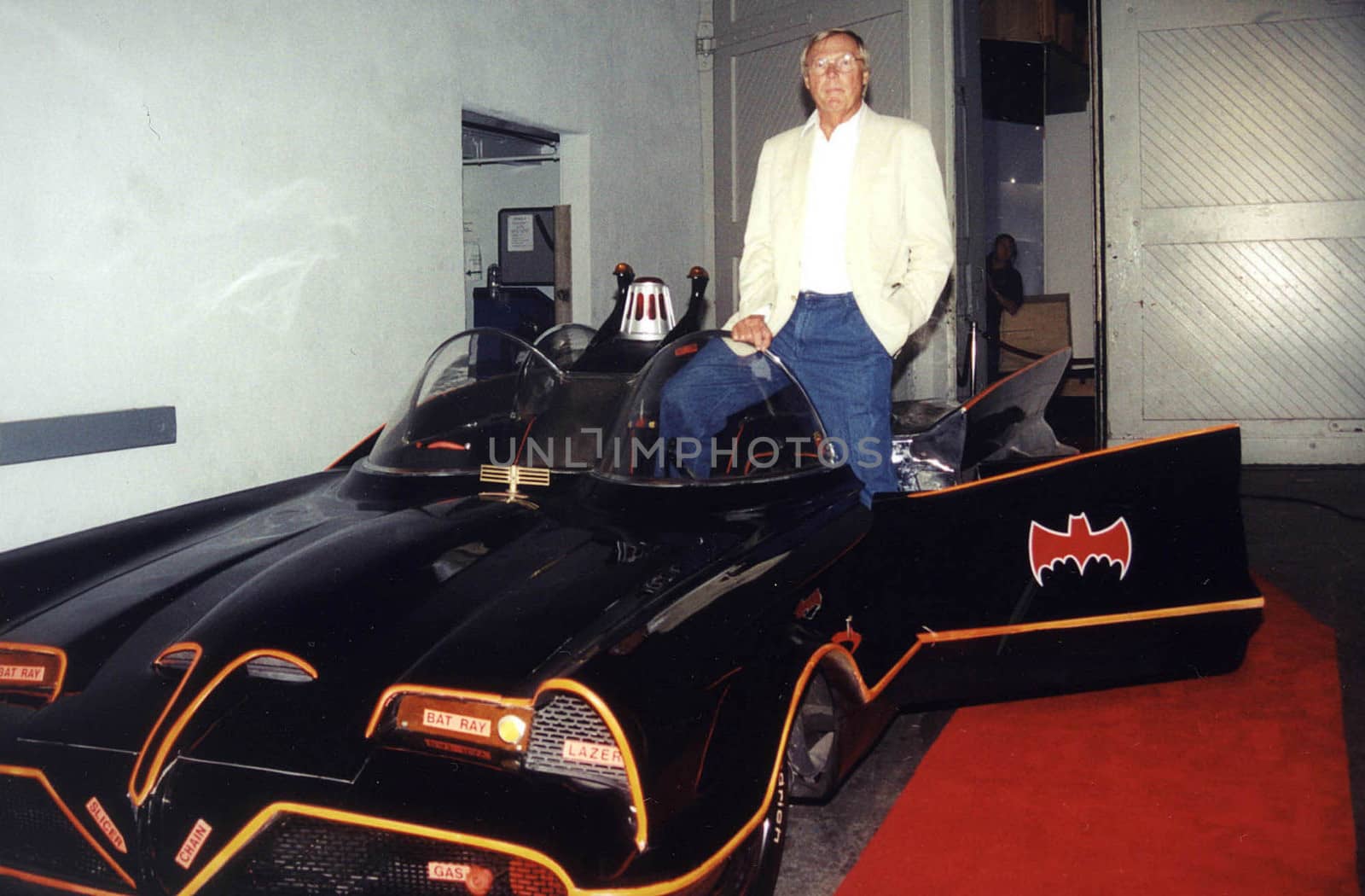 ADAM WEST on the set of "The Man Show" in Hollywood, 06-21-01 on the set of "The Man Show" in Hollywood, 06-01-01