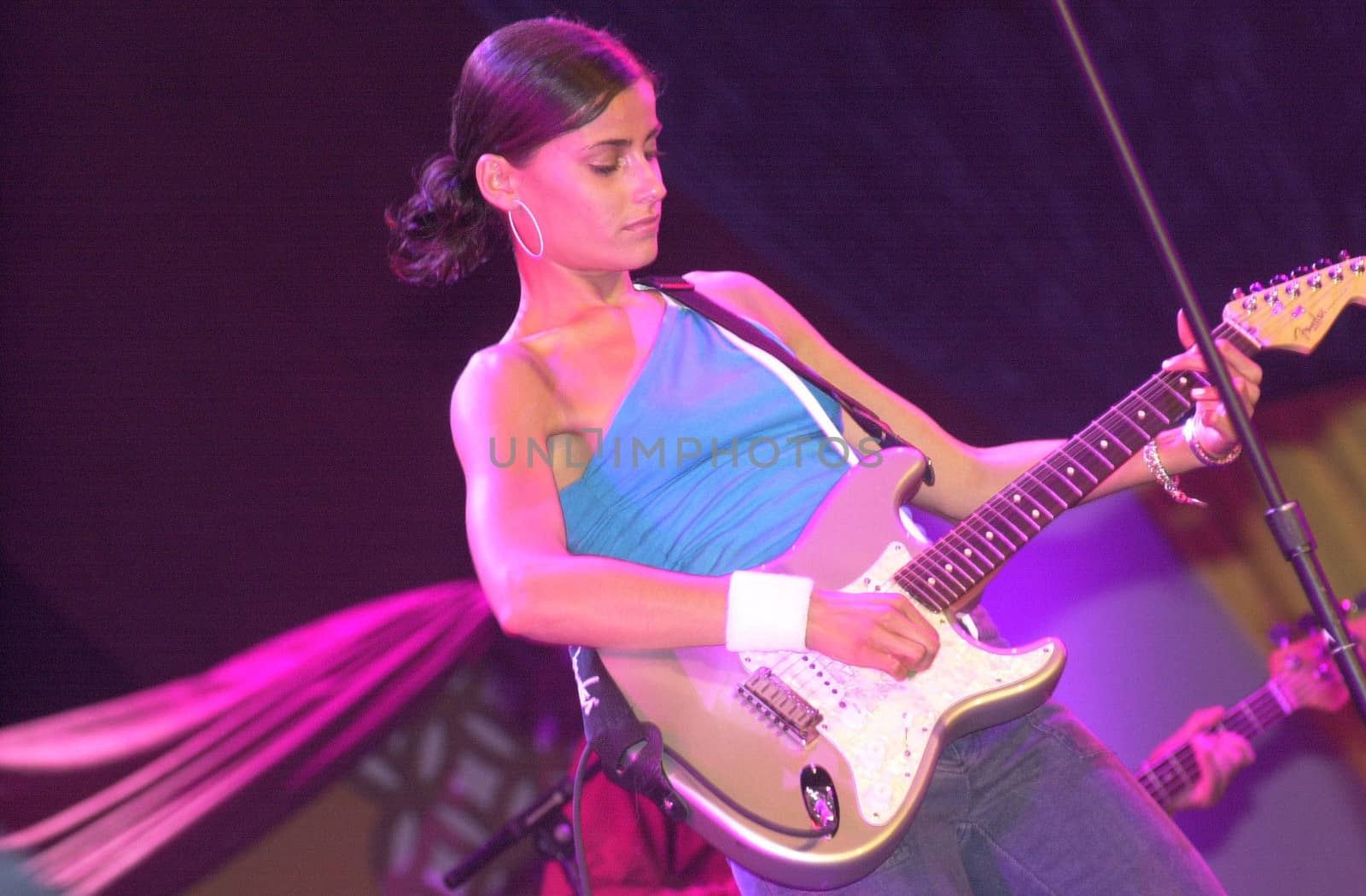 Nelly Furtado at the KIIS FM annual Wango Tango concert, Dodger Stadium, 06-01-01