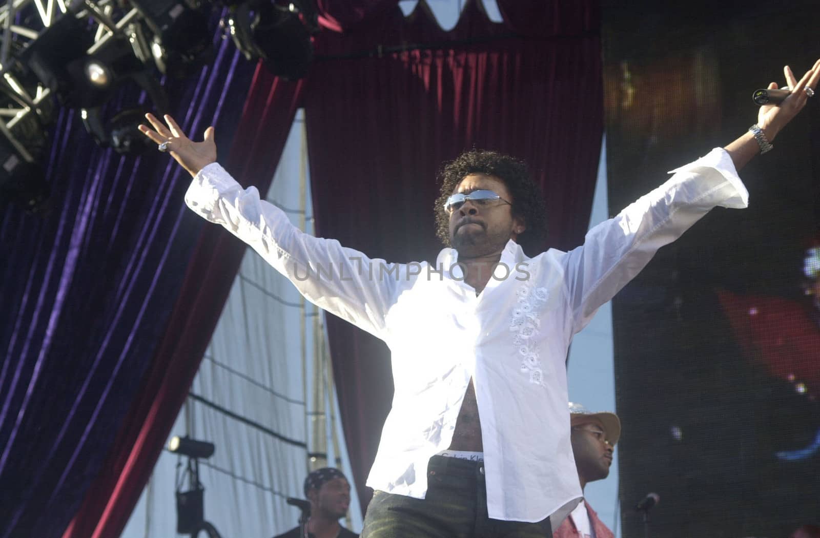 Shaggy at the KIIS FM annual Wango Tango concert, Dodger Stadium, 06-01-01