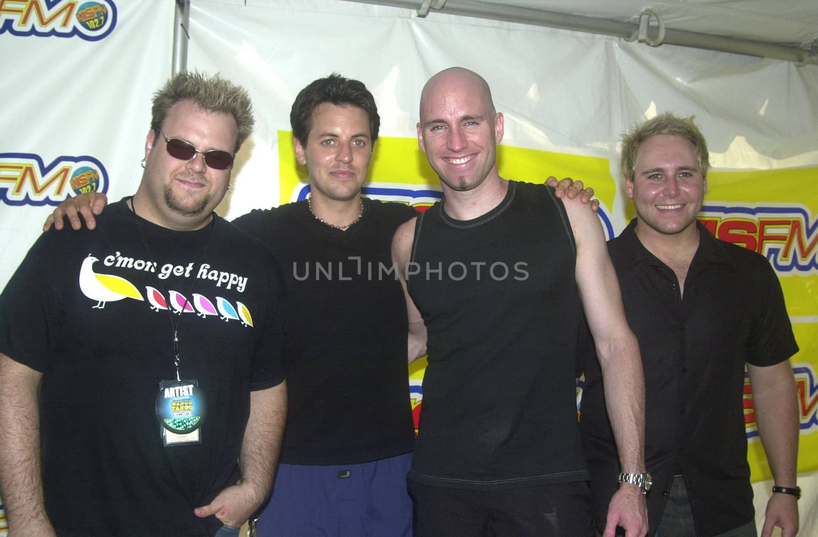 Vertical Horizon at the KIIS FM annual Wango Tango concert, Dodger Stadium, 06-01-01