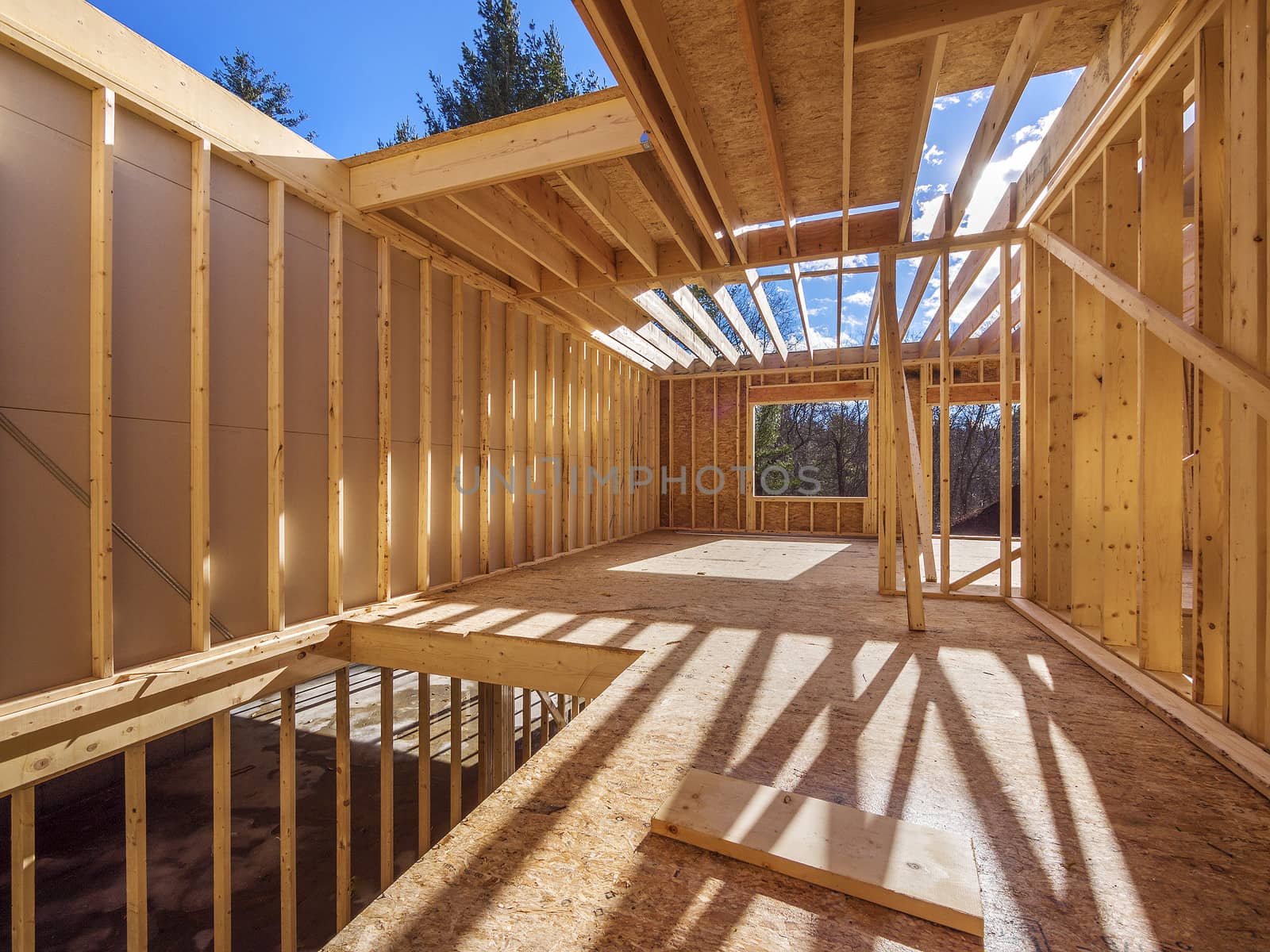 New framing construction of a house by f/2sumicron