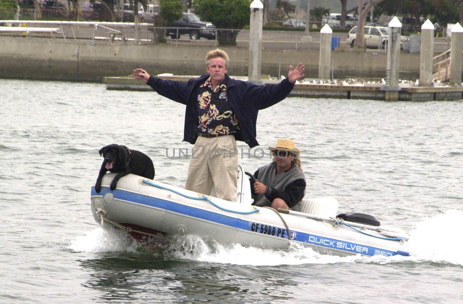 GARY BUSEY at the celebrity sail for the Planetary Coral Reef Foundation, Marina Del Ray , 06-20-01 at the celebrity sail for the Planetary Coral Reef Foundation, Marina Del Ray, 06-02-01
