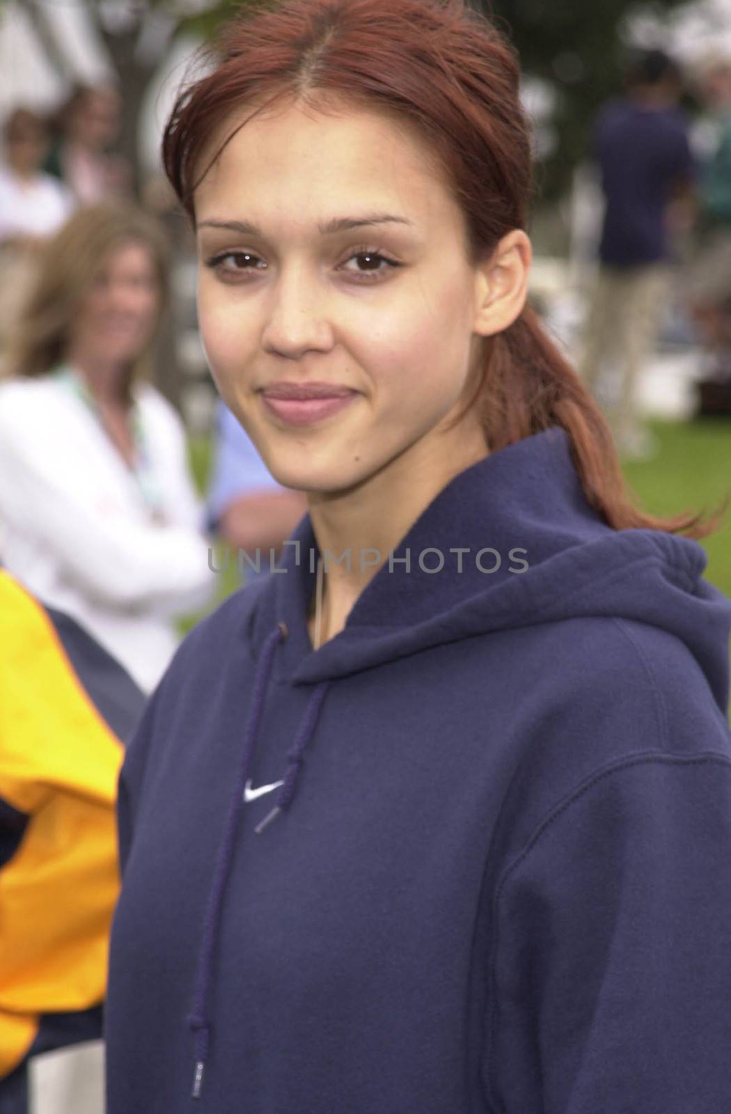 JESSICA ALBA at the celebrity sail for the Planetary Coral Reef Foundation, Marina Del Ray , 06-20-01 at the celebrity sail for the Planetary Coral Reef Foundation, Marina Del Ray, 06-02-01