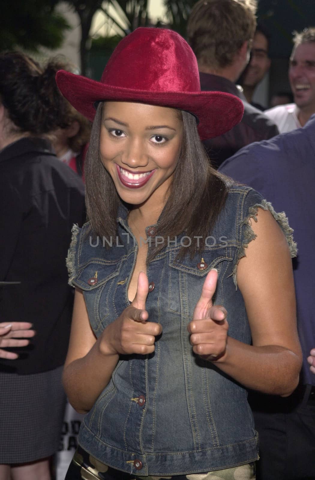 Chrystee Pharris at the premiere of Warner Brother's and Morgan Creek Film's "American Outlaws" at Mann's Village Theater, Westwood, 08-14-01