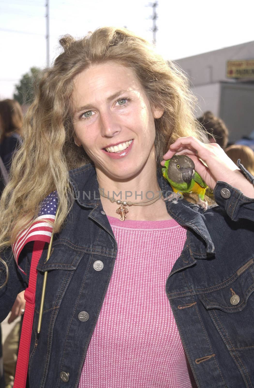 SOPHIE B. HAWKINS at the celebrity recording of "We Are Family" to benefit the victims of New York's 9-11 tragedy, 09-23-01