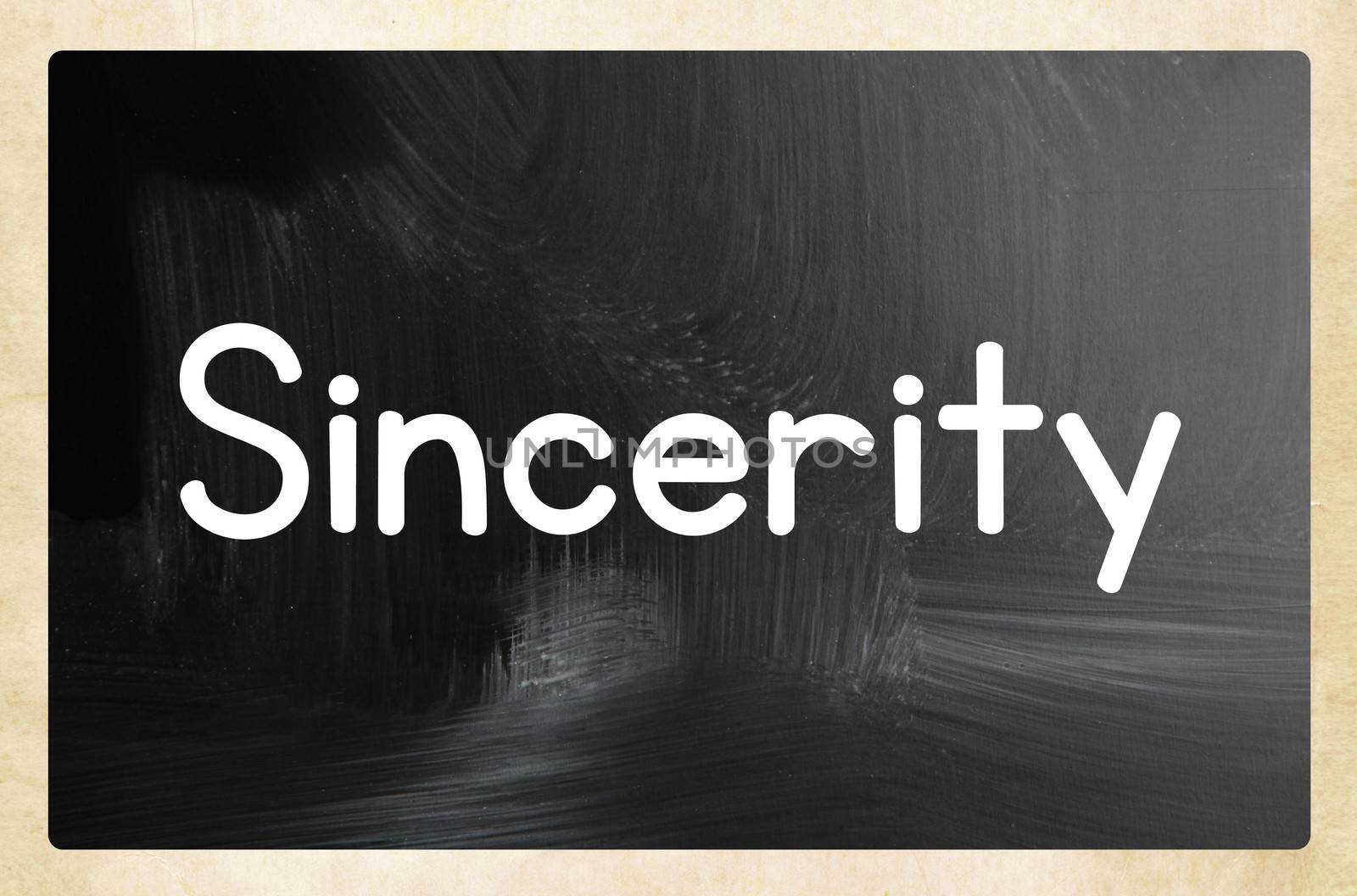 sincerity concept