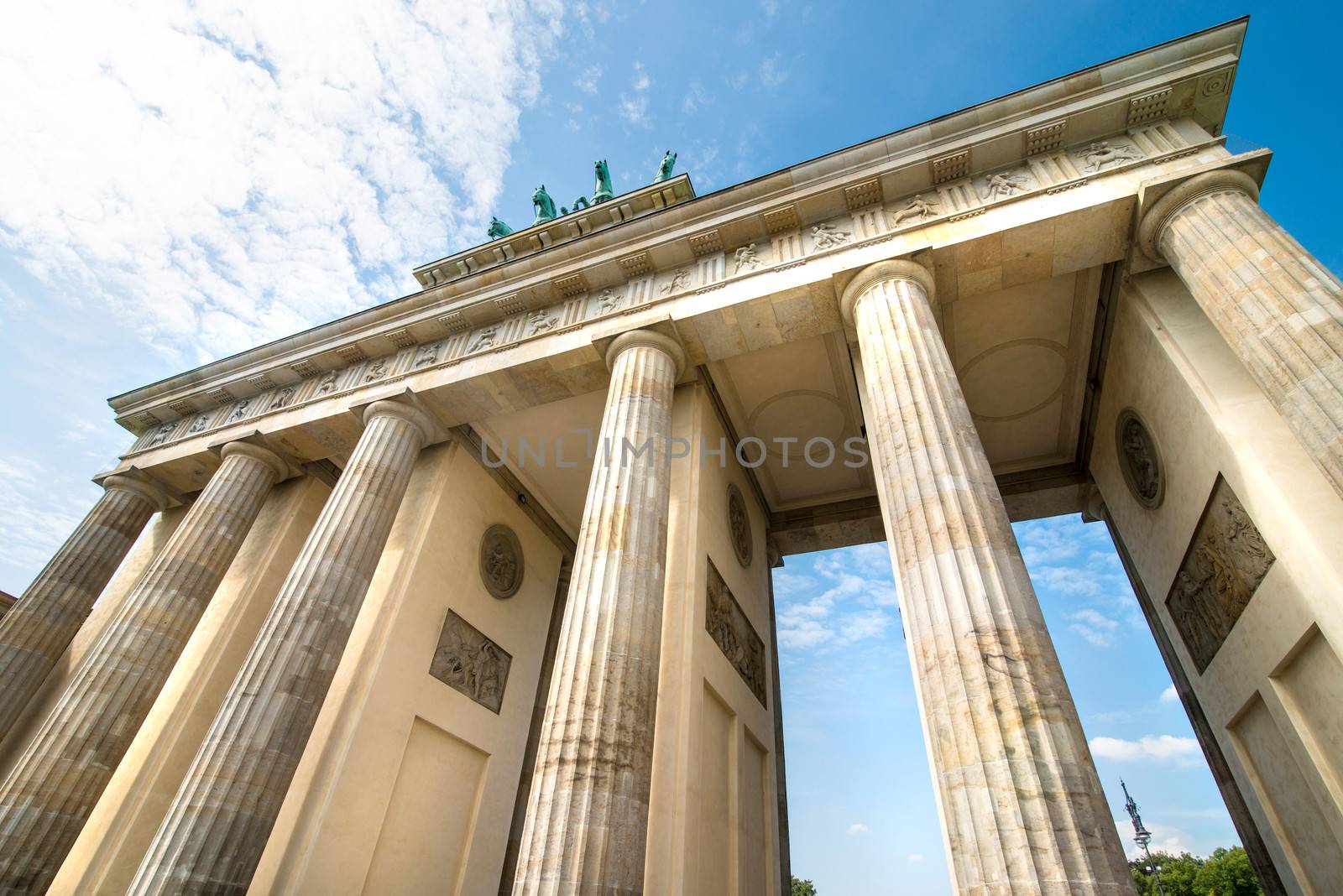 Brandenburg Gate in Berlin by GekaSkr
