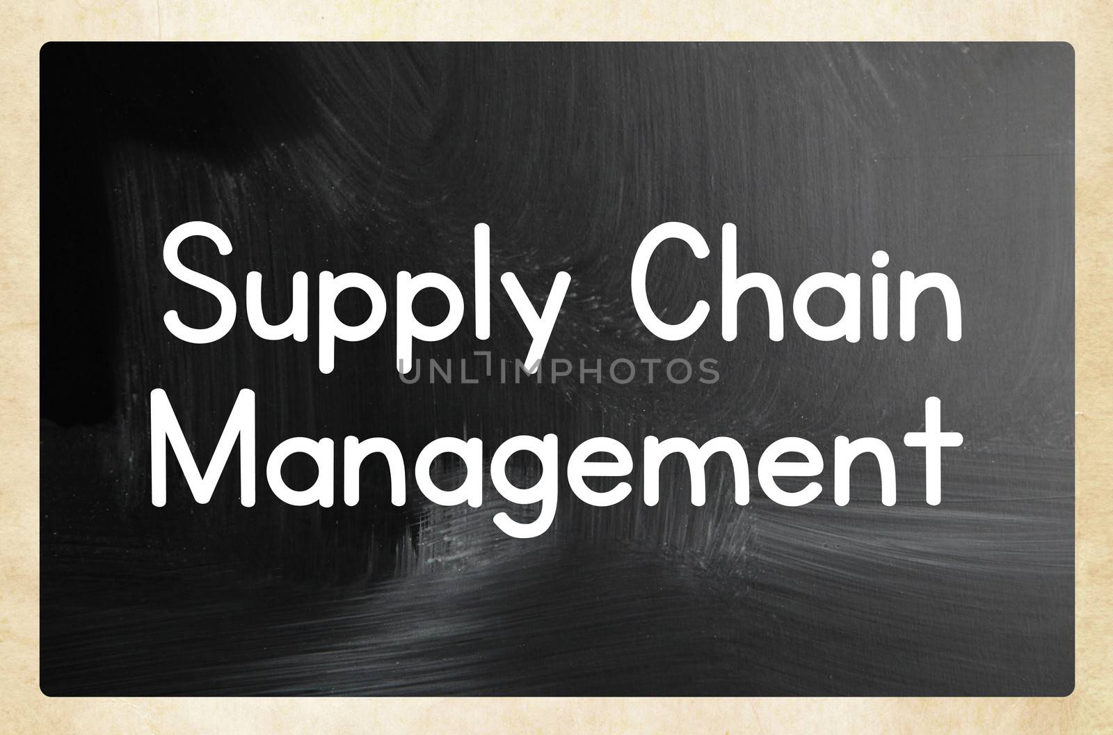 supply chain management concept