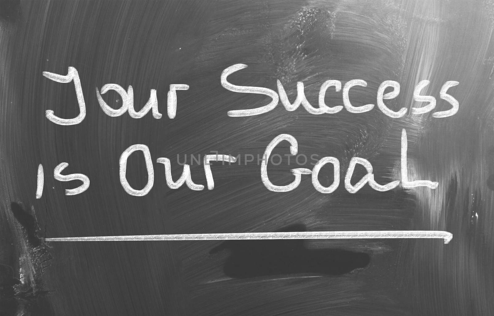 Your Success Is Our Goal Concept