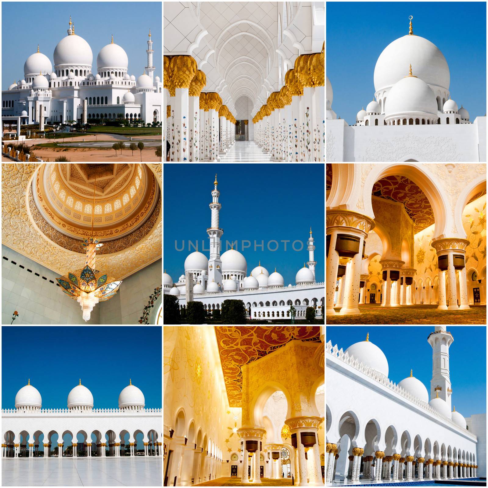 Grand Mosque Sheikh Zayed in Abu Dhabi